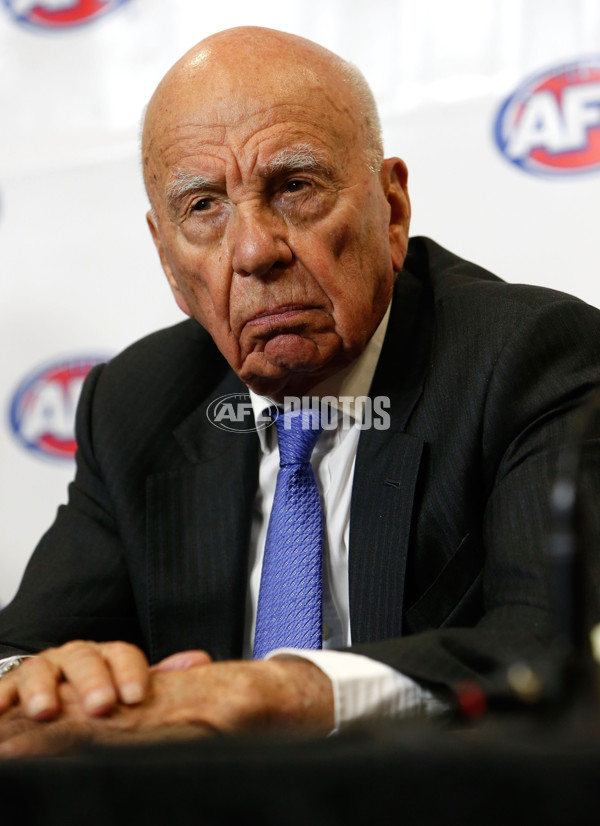 AFL 2015 Media - AFL Broadcast Rights Press Conference - 397148