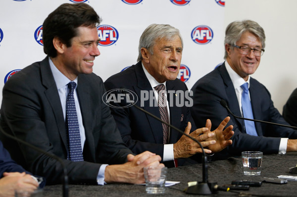 AFL 2015 Media - AFL Broadcast Rights Press Conference - 397172