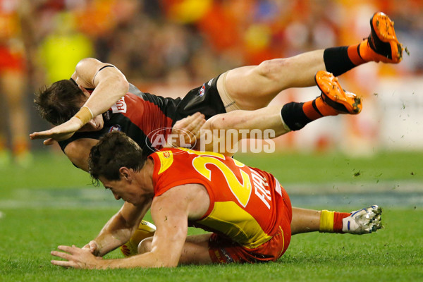 AFL 2015 Rd 21 - Gold Coast v Essendon - 398076