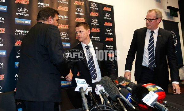 AFL 2015 Media - Carlton Coaching Announcement - 398972