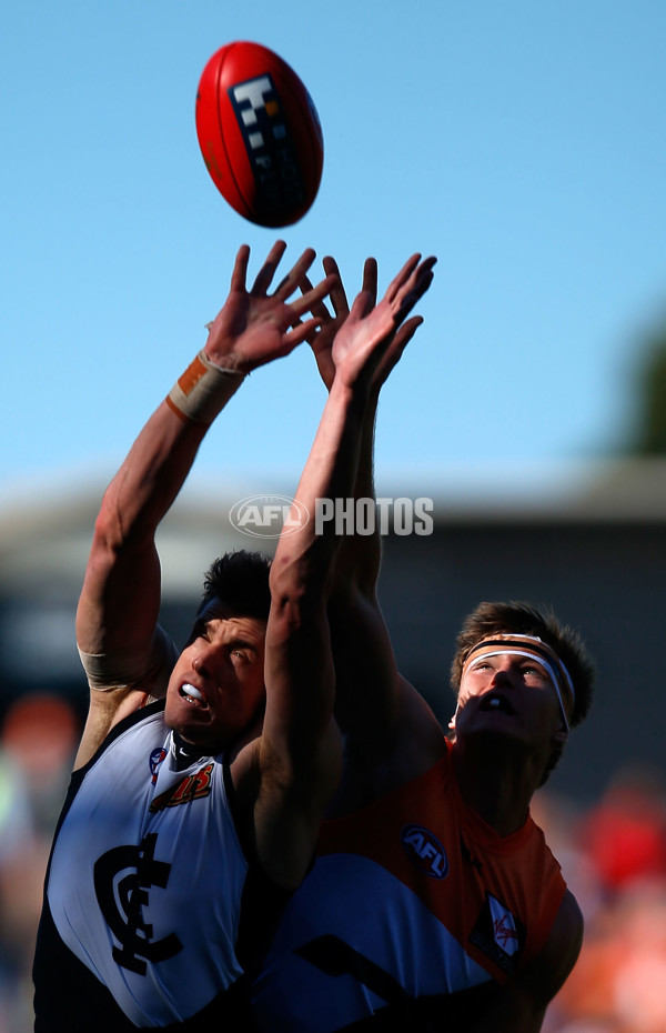 AFL 2015 Rd 22 - GWS Giants v Carlton - 399292