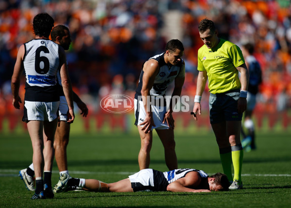 AFL 2015 Rd 22 - GWS Giants v Carlton - 399289