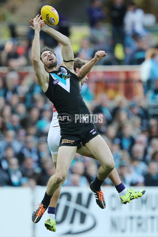 AFL 2015 Rd 23 - Port Adelaide v Fremantle - 400909