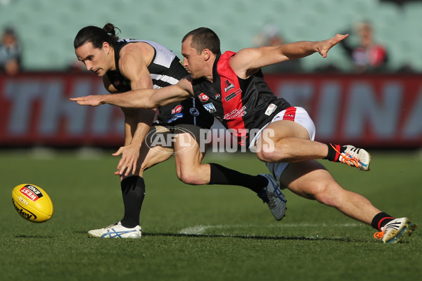 SANFL 2015 Qulaifying Final - Port Adelaide Magpies v West Adelaide Bloods - 401612