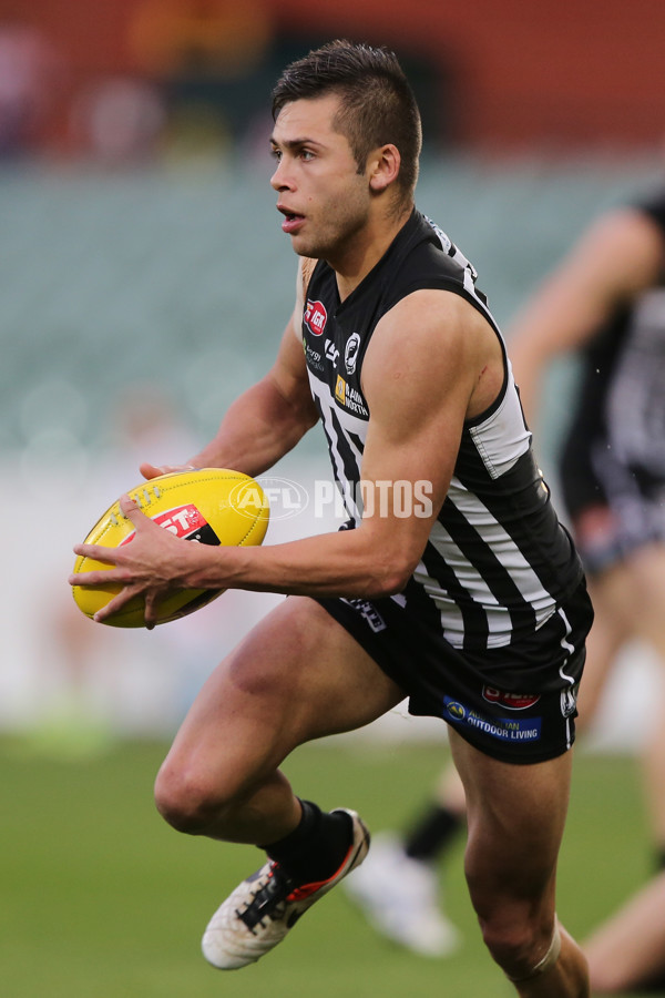 SANFL 2015 Qulaifying Final - Port Adelaide Magpies v West Adelaide Bloods - 401731