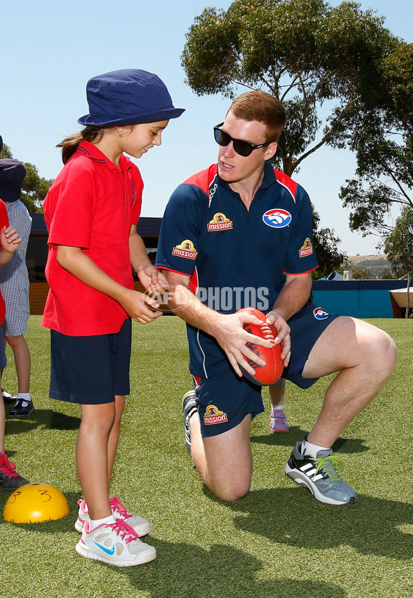 AFL 2014 Media - Western Bulldogs Community Camp - 312342