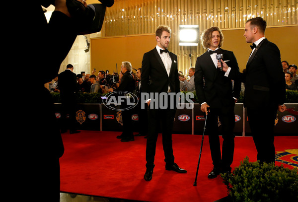 AFL 2015 Media - Brownlow Medal Red Carpet Arrivals - 407224