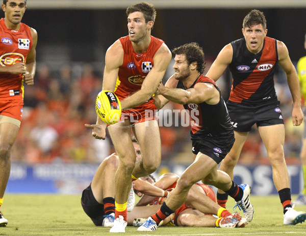 AFL 2014 NAB Challenge - Gold Coast v Essendon - 313680