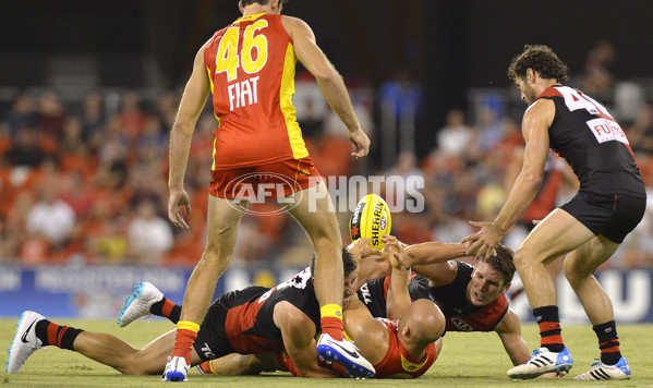AFL 2014 NAB Challenge - Gold Coast v Essendon - 313679