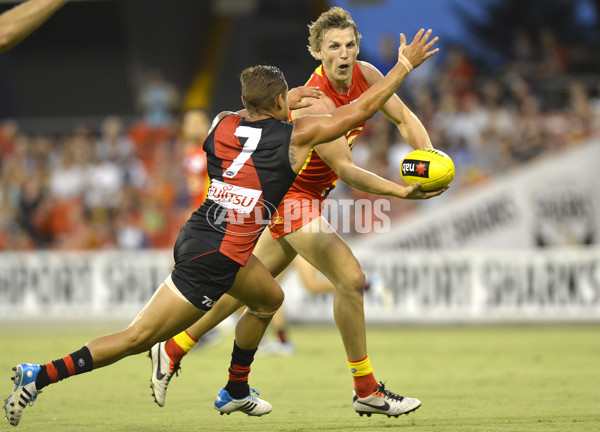AFL 2014 NAB Challenge - Gold Coast v Essendon - 313675