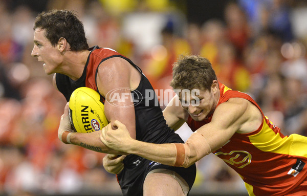 AFL 2014 NAB Challenge - Gold Coast v Essendon - 313694