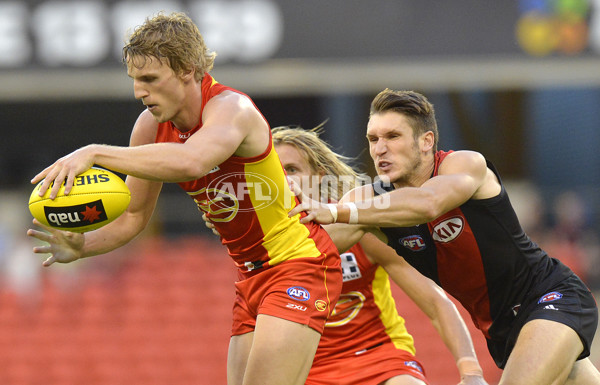 AFL 2014 NAB Challenge - Gold Coast v Essendon - 313669