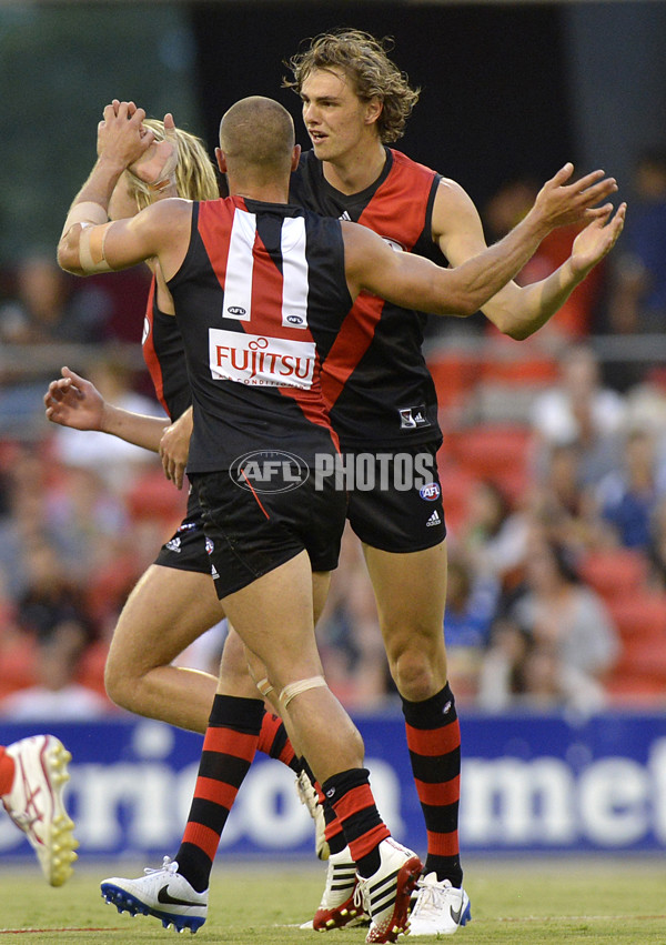 AFL 2014 NAB Challenge - Gold Coast v Essendon - 313668