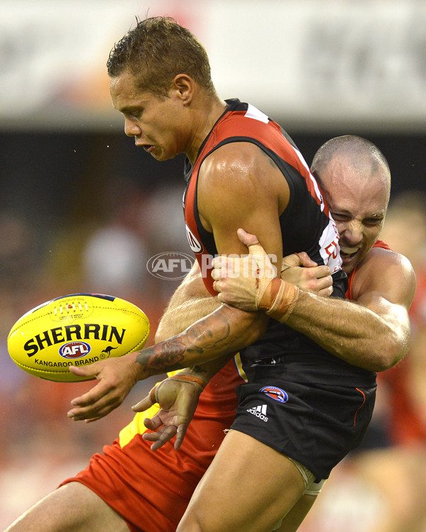 AFL 2014 NAB Challenge - Gold Coast v Essendon - 313672