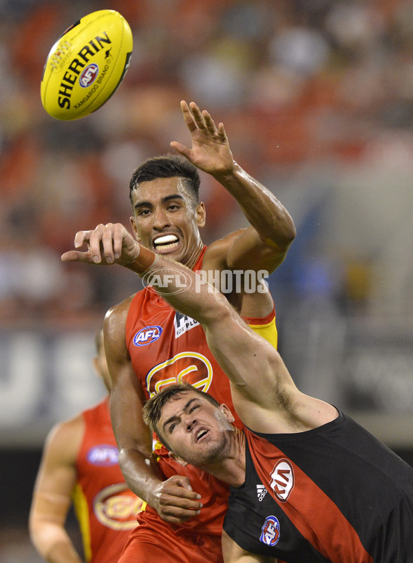 AFL 2014 NAB Challenge - Gold Coast v Essendon - 313709