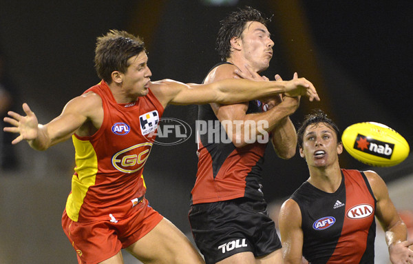AFL 2014 NAB Challenge - Gold Coast v Essendon - 313703
