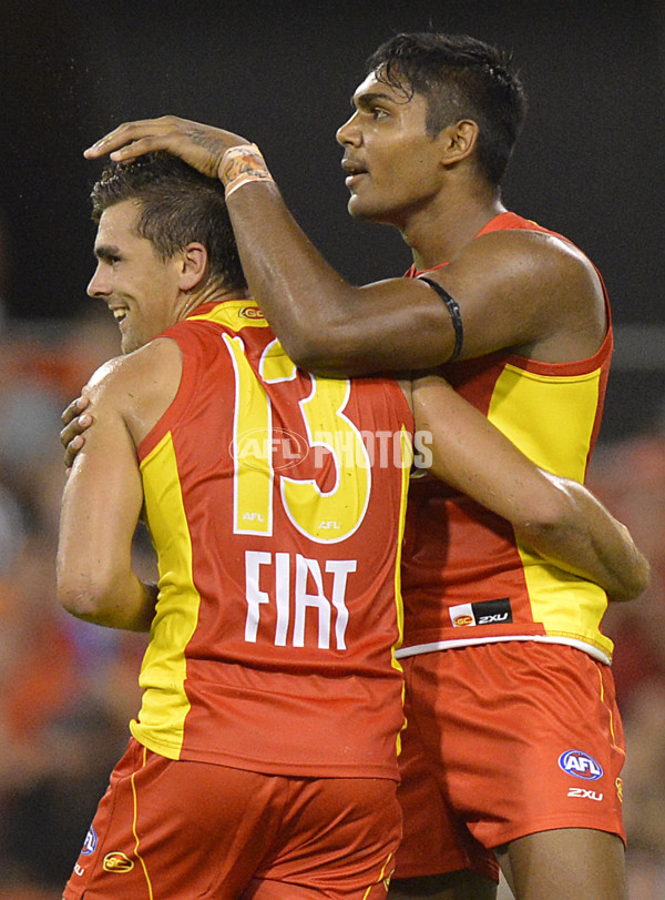 AFL 2014 NAB Challenge - Gold Coast v Essendon - 313706