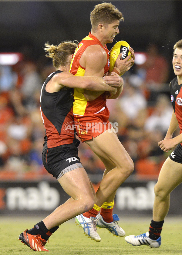 AFL 2014 NAB Challenge - Gold Coast v Essendon - 313689