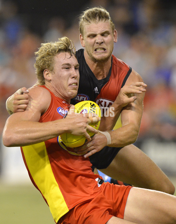 AFL 2014 NAB Challenge - Gold Coast v Essendon - 313686