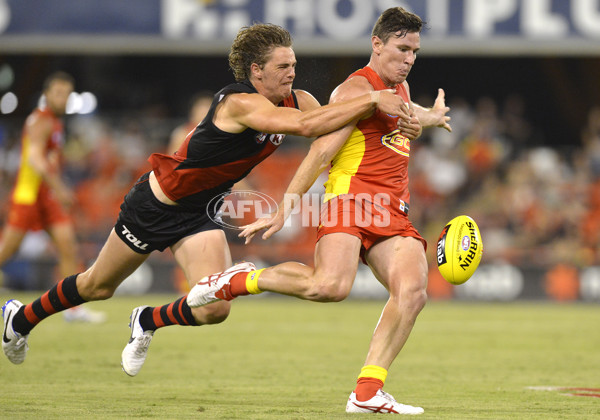 AFL 2014 NAB Challenge - Gold Coast v Essendon - 313702