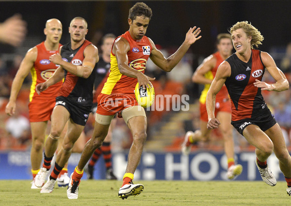 AFL 2014 NAB Challenge - Gold Coast v Essendon - 313745