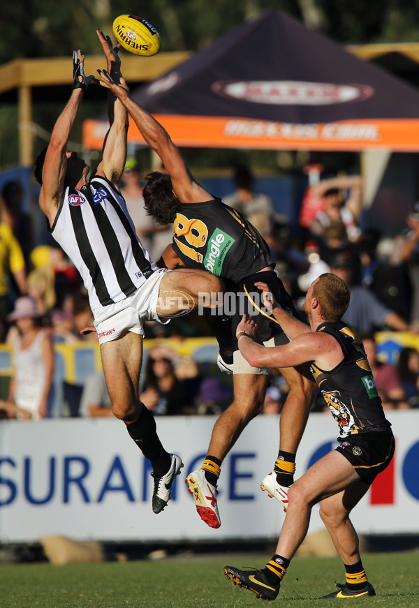 AFL 2014 NAB Challenge - Collingwood v Richmond - 314520