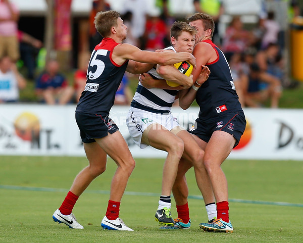 AFL 2014 NAB Challenge - Melbourne v Geelong - 315287