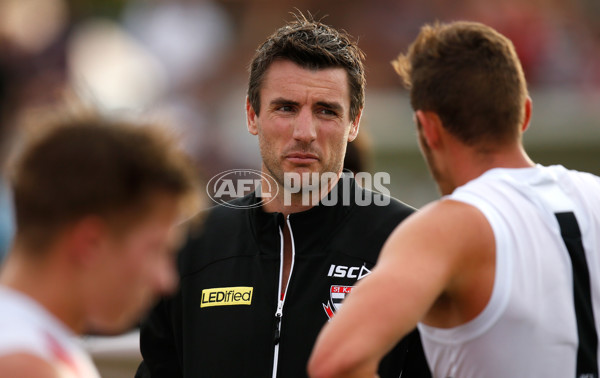 AFL 2014 NAB Challenge - GWS Giants v St Kilda - 315397