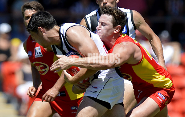 AFL 2014 Practice Match - Gold Coast v Collingwood - 315457