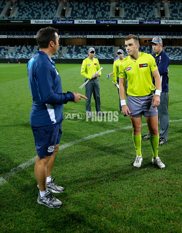 AFL 2014 Practice Match - Geelong v North Melbourne - 316244