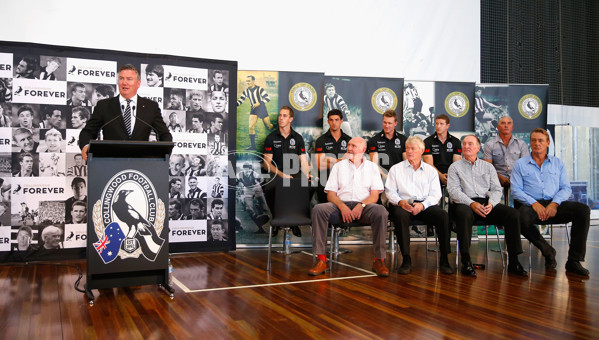 AFL 2014 Media - Collingwood Media Conference - 316464