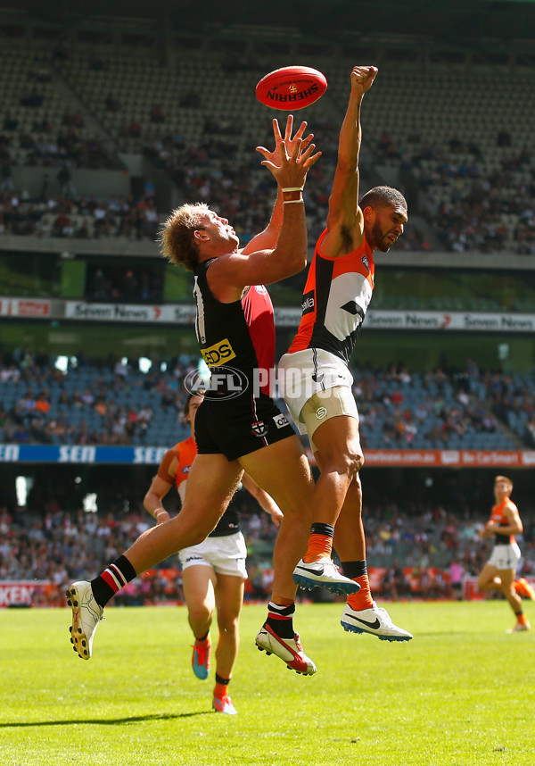 AFL 2014 Rd 02 - St Kilda v GWS Giants - 318685