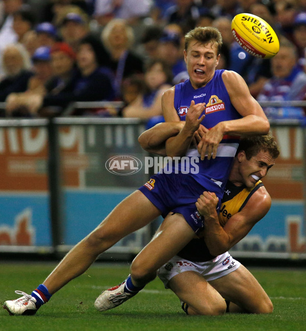 AFL 2014 Rd 03 - Western Bulldogs v Richmond - 319928