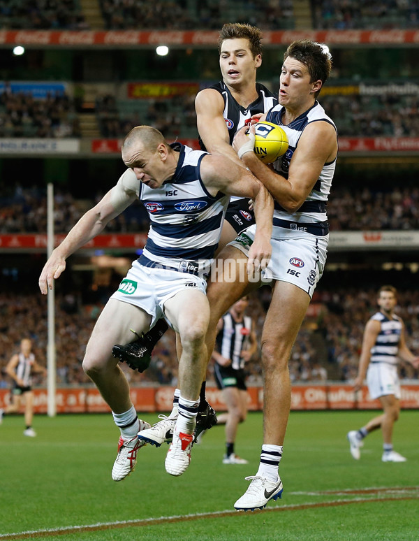 AFL 2014 Rd 03 - Collingwood v Geelong - 320428