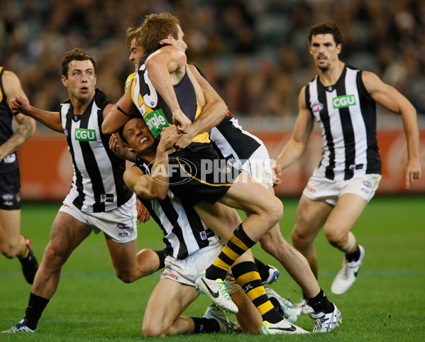 AFL 2014 Rd 04 - Richmond v Collingwood - 321244