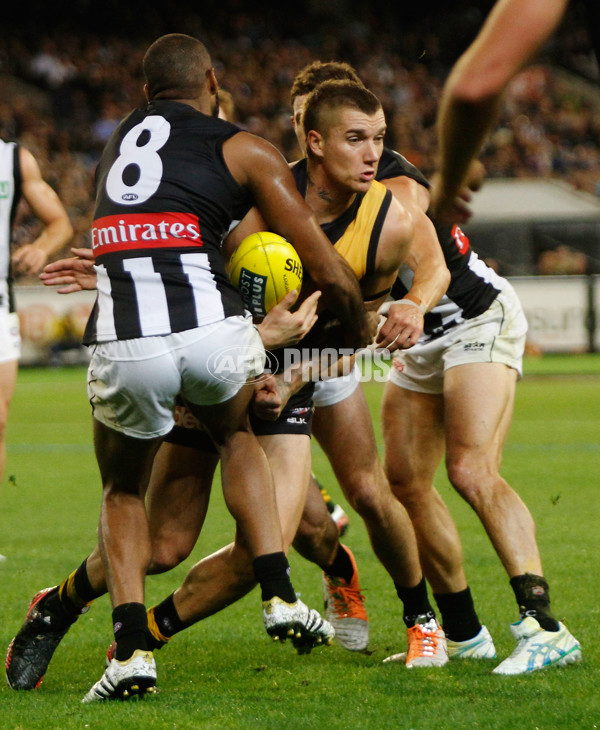 AFL 2014 Rd 04 - Richmond v Collingwood - 321191