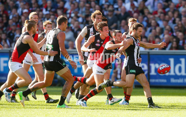 AFL 2014 Rd 06 - Collingwood v Essendon - 323748