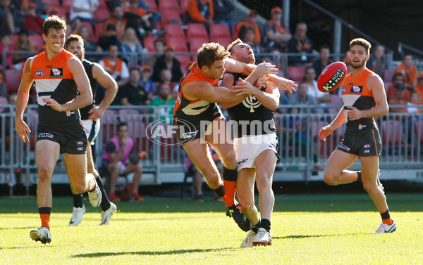 AFL 2014 Rd 14 - GWS Giants v Carlton - 333725