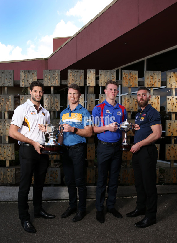 AFL 2015 Media - Peter Jackson VFL & TAC Cup Grand Final press conference - 405290