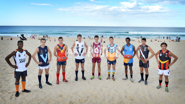 AFL 2014 Media - U16 Championship Press Call - 337122