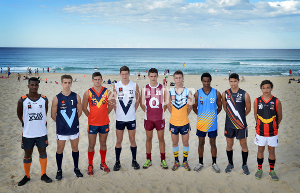 AFL 2014 Media - U16 Championship Press Call - 337123