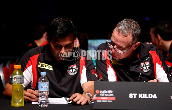 AFL 2014 Media - NAB AFL Draft - 354697