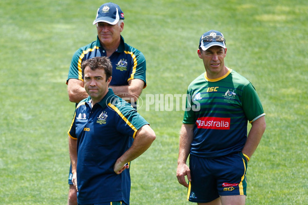 AFL 2014 Training - Australian International Rules Squad 201114 - 354243