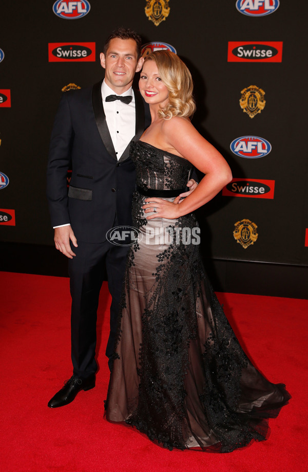 AFL 2014 Media - Brownlow Medal Red Carpet Arrivals - 349843