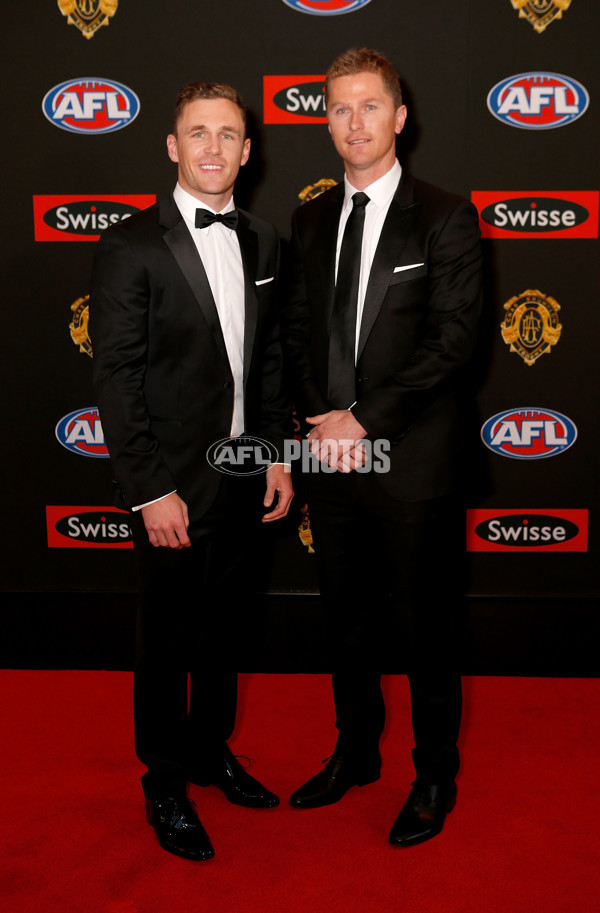 AFL 2014 Media - Brownlow Medal Red Carpet Arrivals - 349847