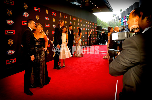 AFL 2014 Media - Brownlow Medal Red Carpet Arrivals - 349928