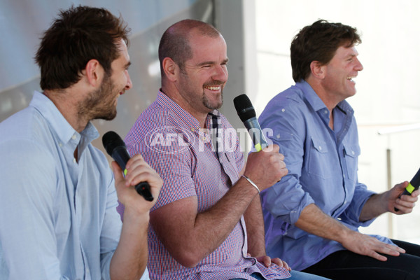 AFL 2014 Media - AFL Toyota Live Site Day 1 - 350165