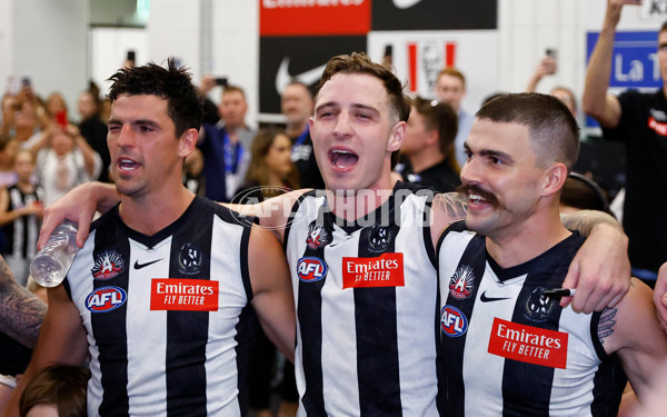 AFL 2023 Round 06 - Collingwood v Essendon - A-25629792