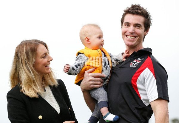 AFL 2014 Media - Lenny Hayes Retirement - 338524