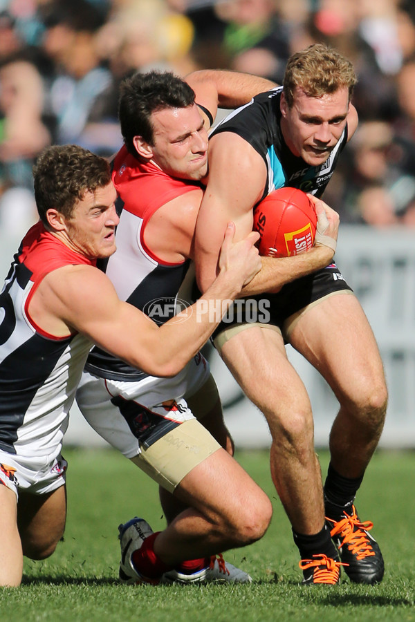 AFL 2014 Rd 18 - Port Adelaide v Melbourne - 339161